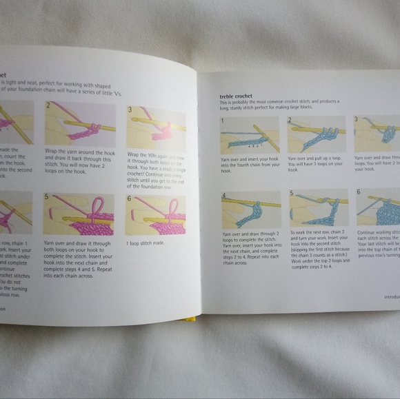 500 Crochet Blocks Book Hard to Find Table Book - Picture 11 of 13